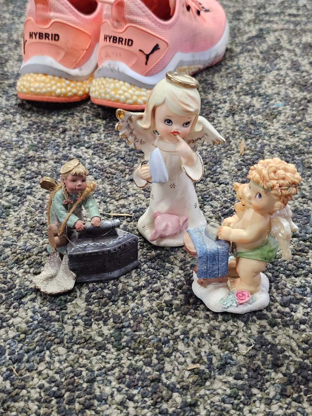 Sarah's Attic Girl Ironing Figurine